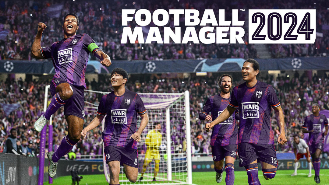 Portada oficial de Football Manager 2024 para PC en español
