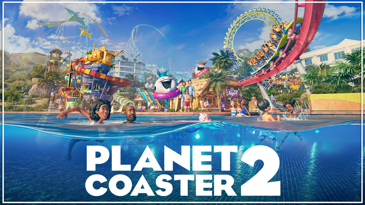 Portada oficial de Planet Coaster 2 para PC