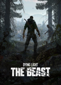 Portada oficial de Dying Light The Beast para PC mostrando a Kyle Crane con mirada amenazante en un entorno oscuro
