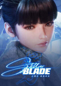 Eve de Stellar Blade empuñando su espada en un entorno postapocalíptico detallado