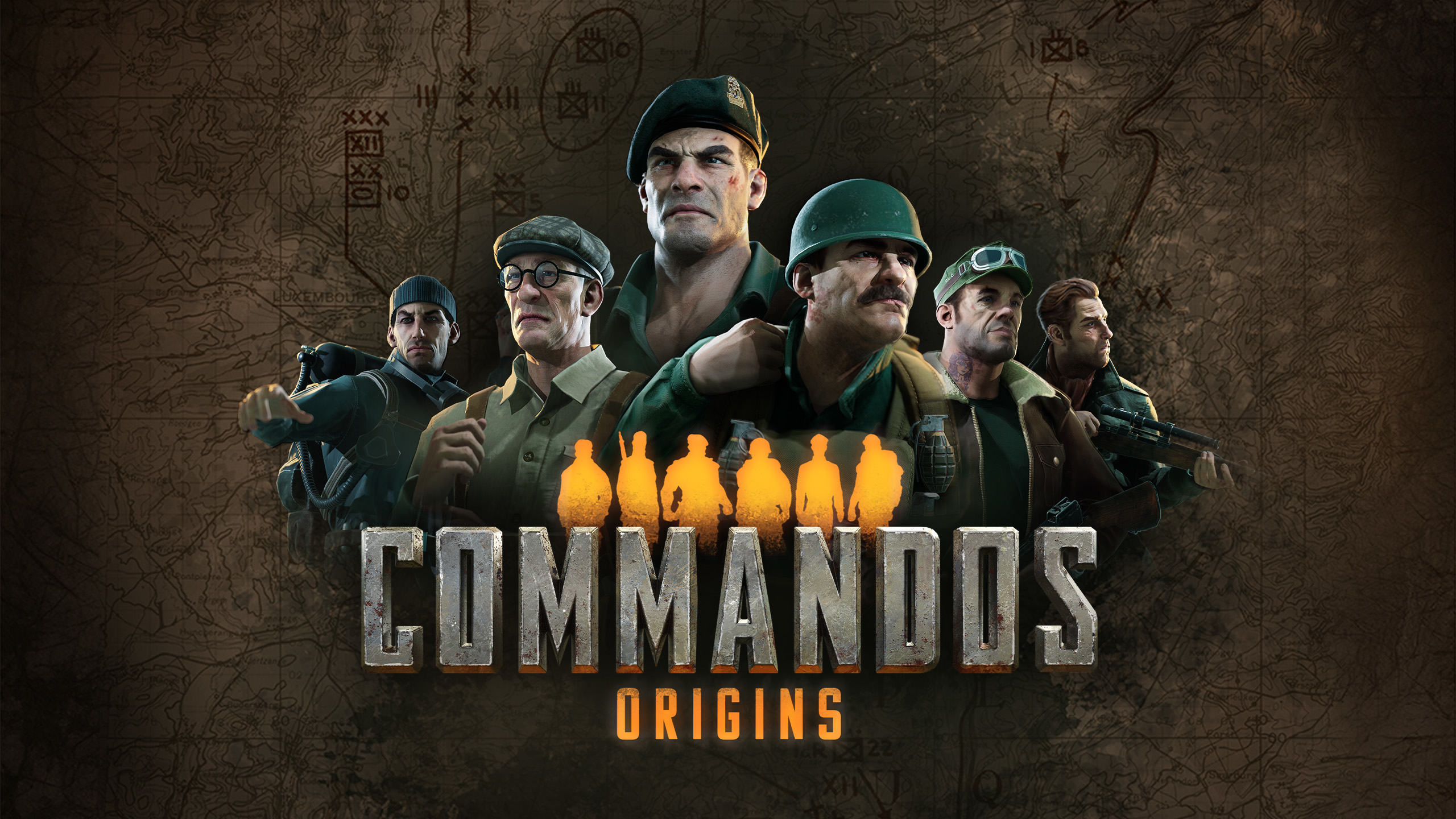 Portada oficial de Commandos Origins para PC en español