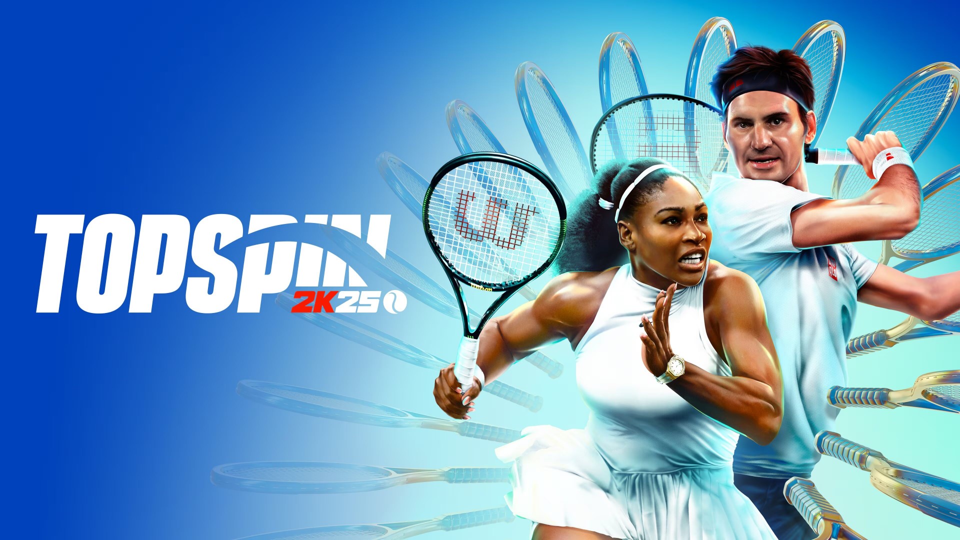 Portada oficial de TopSpin 2K25 para PC en español
