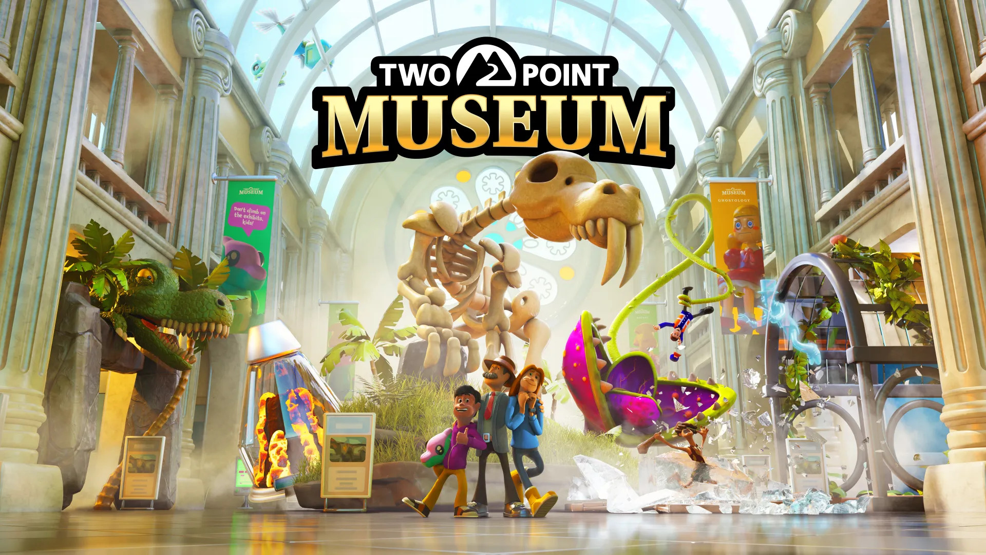 Portada oficial de Two Point Museum para PC en español