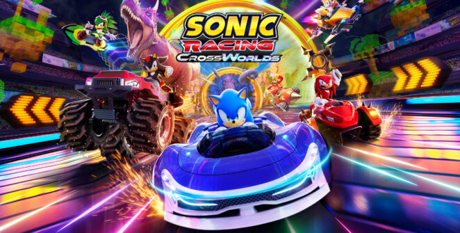 Sonic Racing CrossWorlds portada oficial para PC