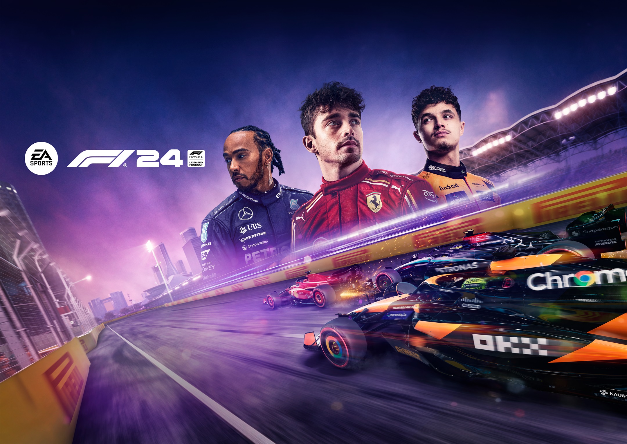 Portada oficial de F1 24 para PC en español