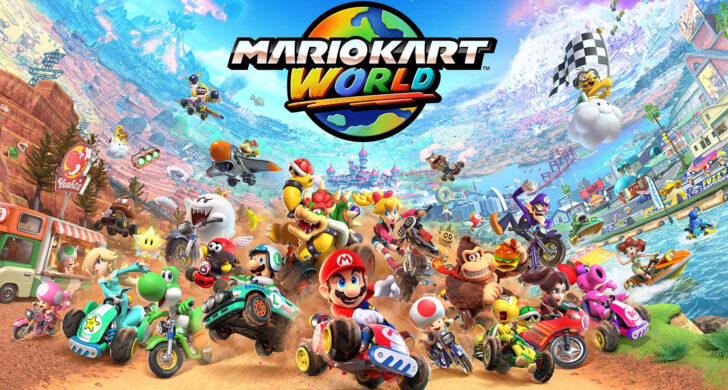 Portada oficial de Mario Kart World para PC en español