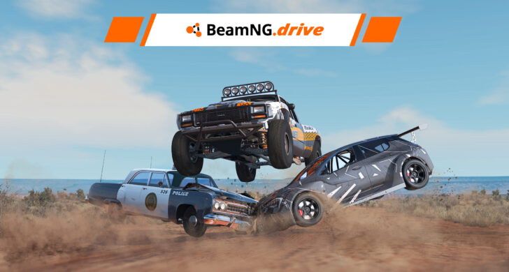 Portada oficial de BeamNG.drive para PC en español