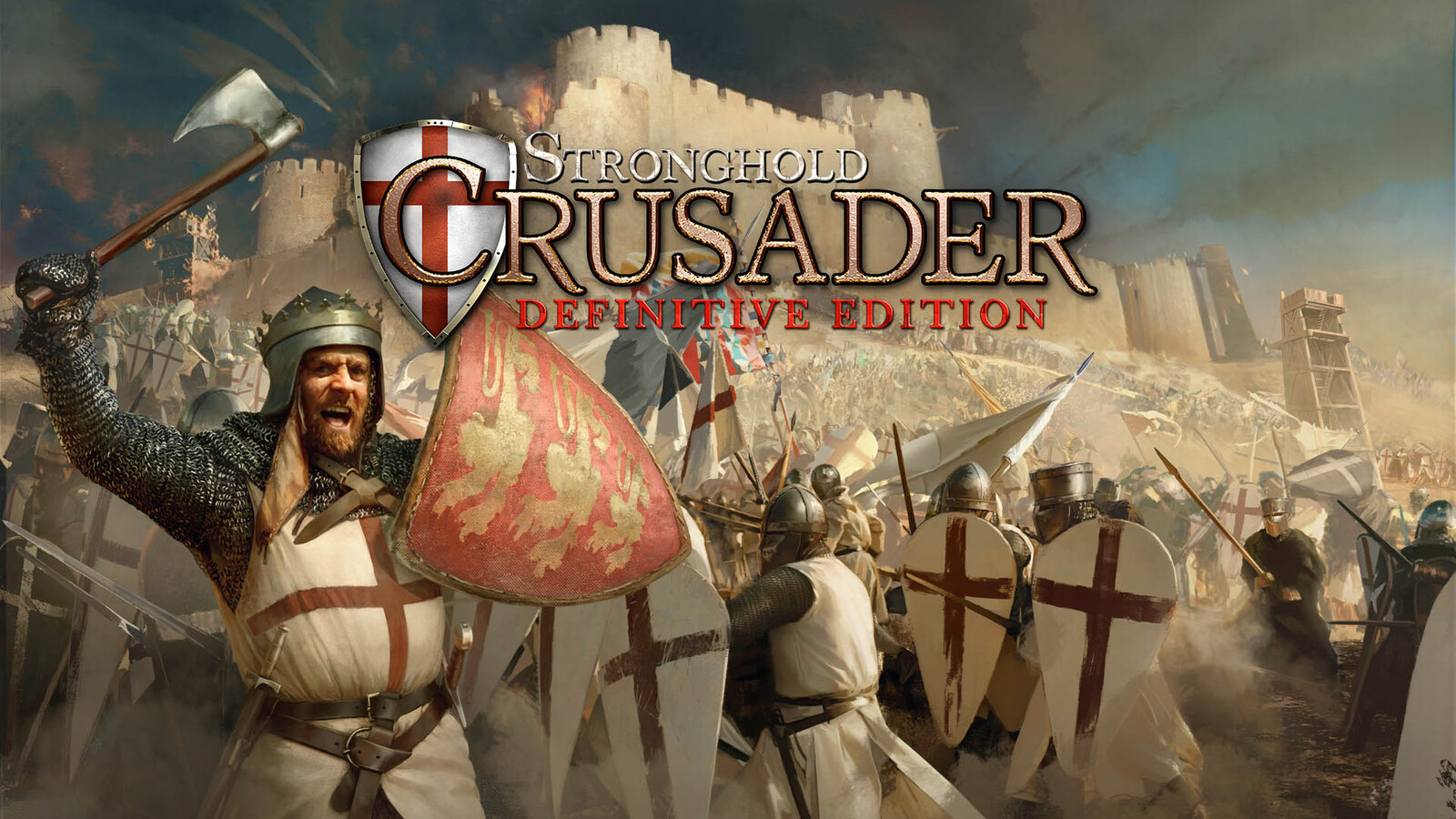 Portada oficial de Stronghold Crusader: Definitive Edition para PC en español