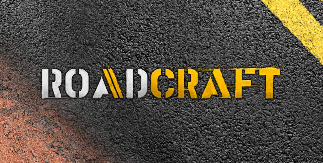 ROADCRAFT – vista panorámica de un vehículo todoterreno conduciendo por un paisaje abierto con montañas y ríos.