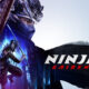NINJA GAIDEN 4 – Ryu Hayabusa en posición de combate con una espada en un escenario oscuro y épico