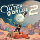 The Outer Worlds 2 – protagonista con armadura espacial mirando un planeta alienígena iluminado por el sol