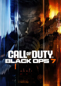 Portada oficial de Call of Duty Black Ops 7 con un operador táctico en las sombras para PC