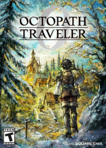 Los ocho protagonistas de Octopath Traveler reunidos frente a un paisaje épico en PC
