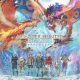 Un jinete sobre un Rathalos sobrevolando paisajes vibrantes en Monster Hunter Stories 3